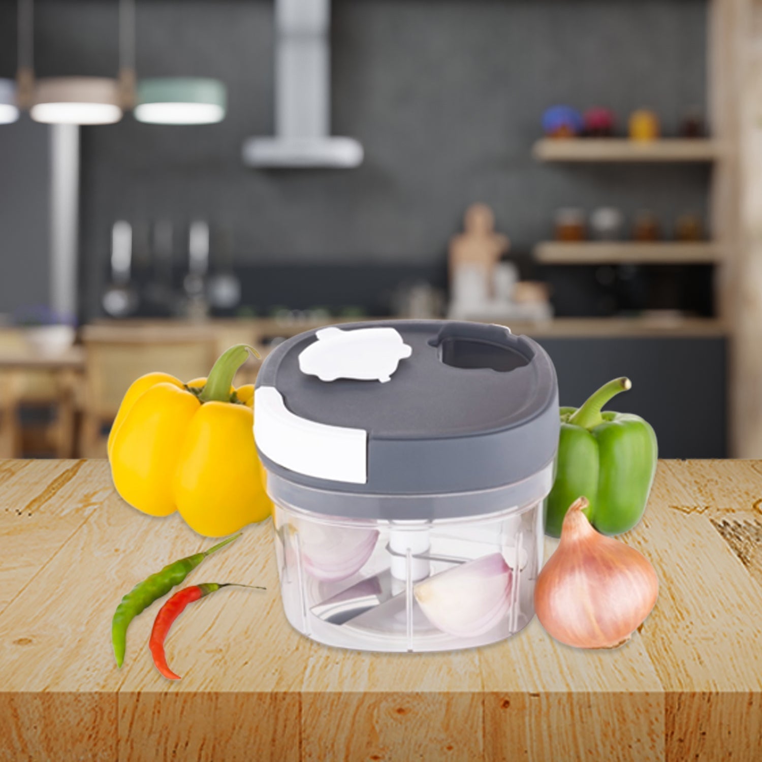 2673 Handy Chopper And Slicer Used Widely For Chopping And Slicing Of Fruits Vegetables Cheese Etc. Including All Kitchen Purposes 2673 Handy Chopper And Slicer Used Widely For Chopping And Slicing Of Fruits Vegetables Cheese Etc. Including All Kitchen Purposes